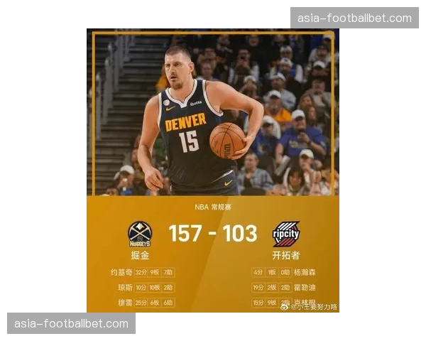 MVP模拟投票更新，约基奇微弱优势领先亚历山大